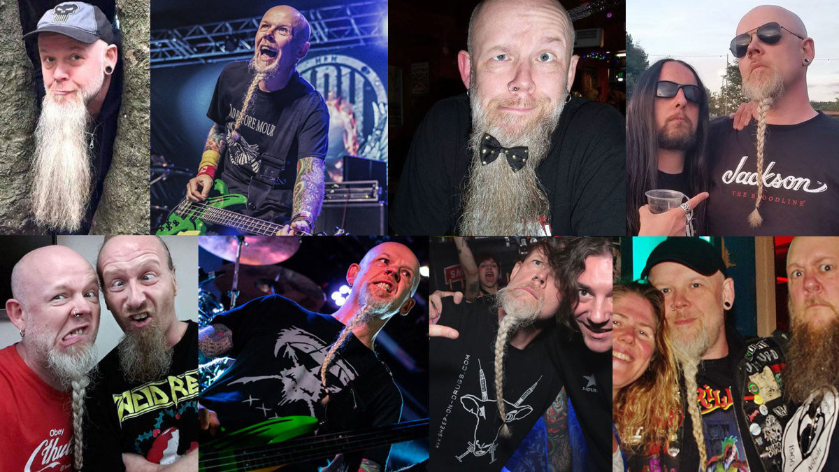 Acid Reign Bassist To Shave Beard For Charity