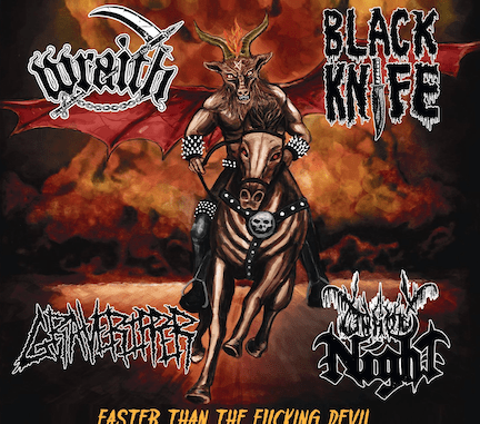 Album Review Wraith/Black Knife/Graveripper/Unholy Night image